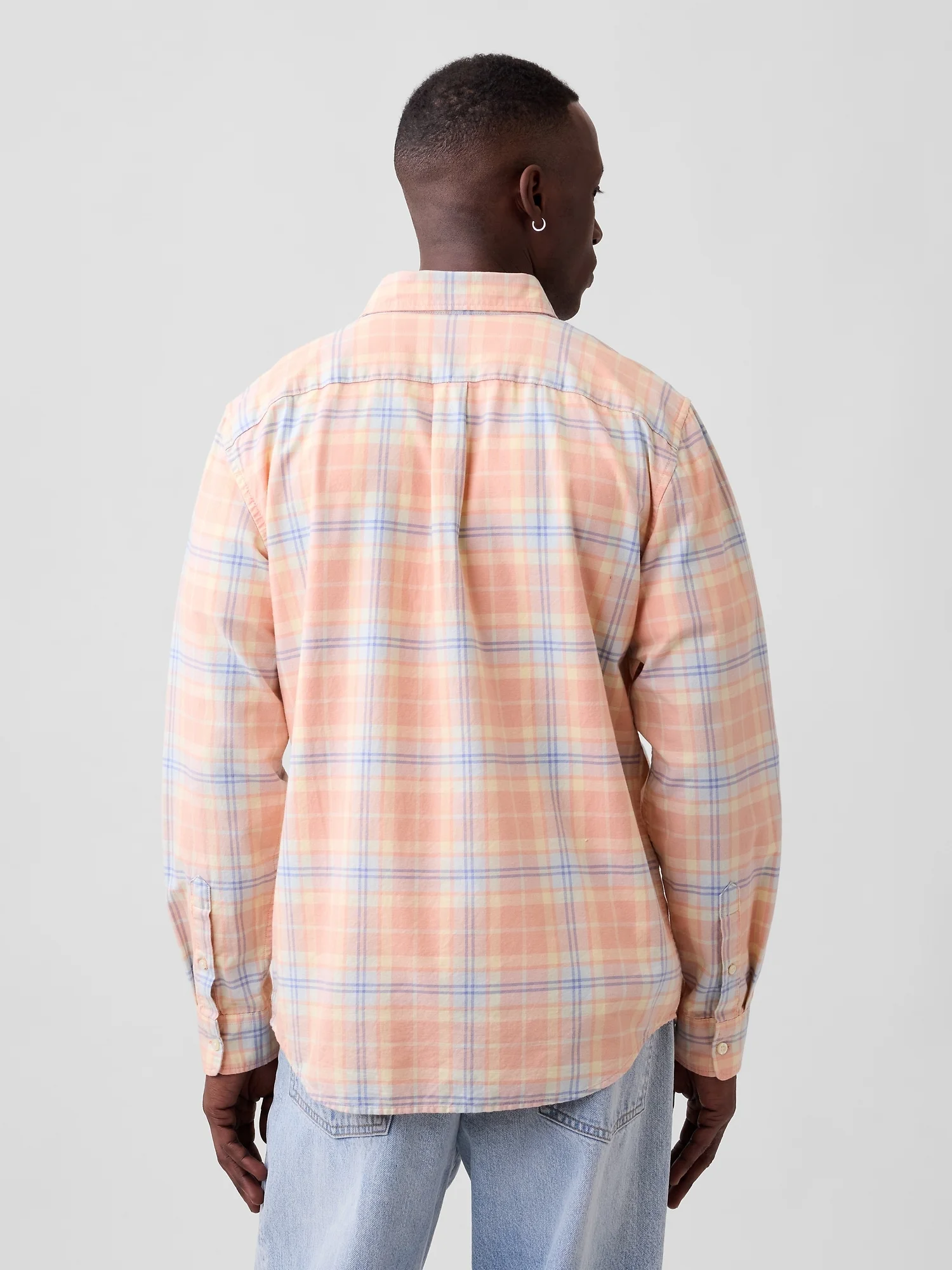 GAP Áo Sơ Mi Tay Dài Nam - Standard Fit