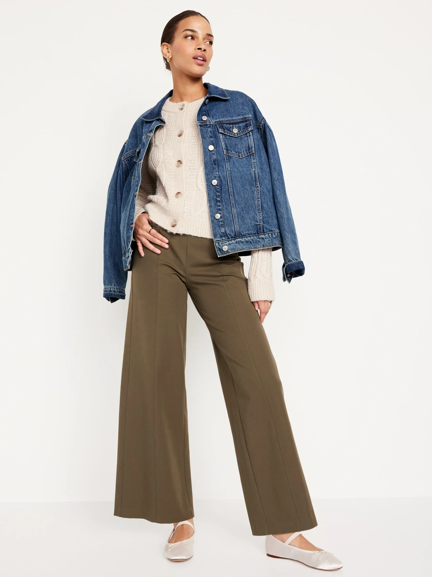 Quần Dài Ống Rộng Nữ Old Navy |ACFC Việt Nam