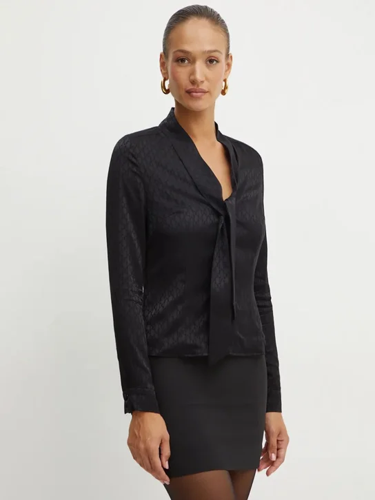 GUESS MARCIANO Áo Kiểu Nữ - Amalia Tie Neck Blouse