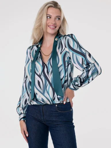 GUESS MARCIANO Áo Kiểu Nữ - Rose Blouse
