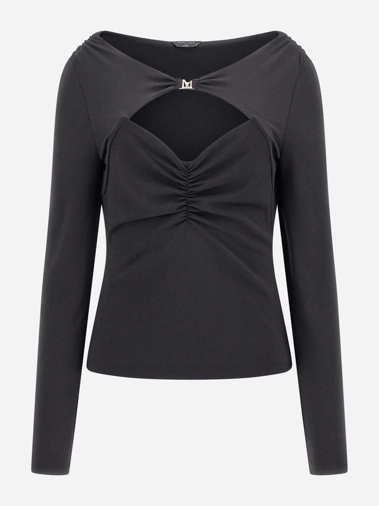 GUESS MARCIANO Áo Kiểu Dài Tay Nữ - Olga Ls Cut Out Top