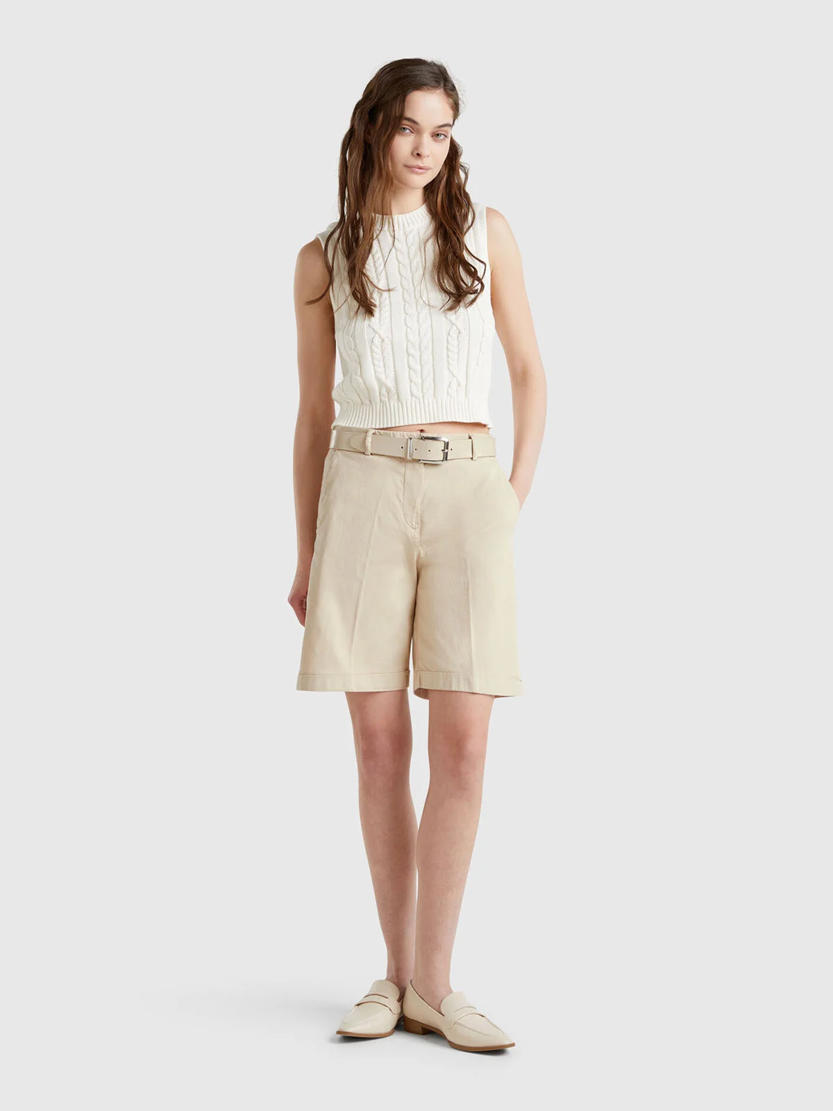 UNITED COLORS OF BENETTON Quần Ngắn Nữ