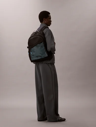 CK ACCESSORIES Balo Nam Mesh Round Backpack
