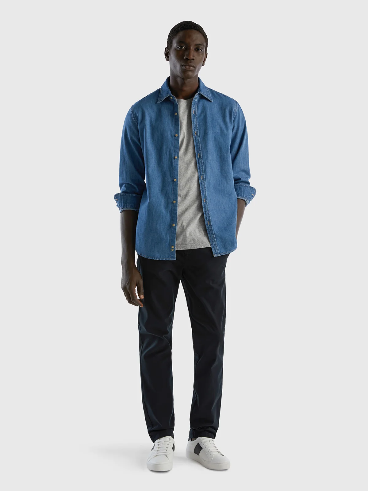 UNITED COLORS OF BENETTON Quần Dài Nam Slim Fit Chinos