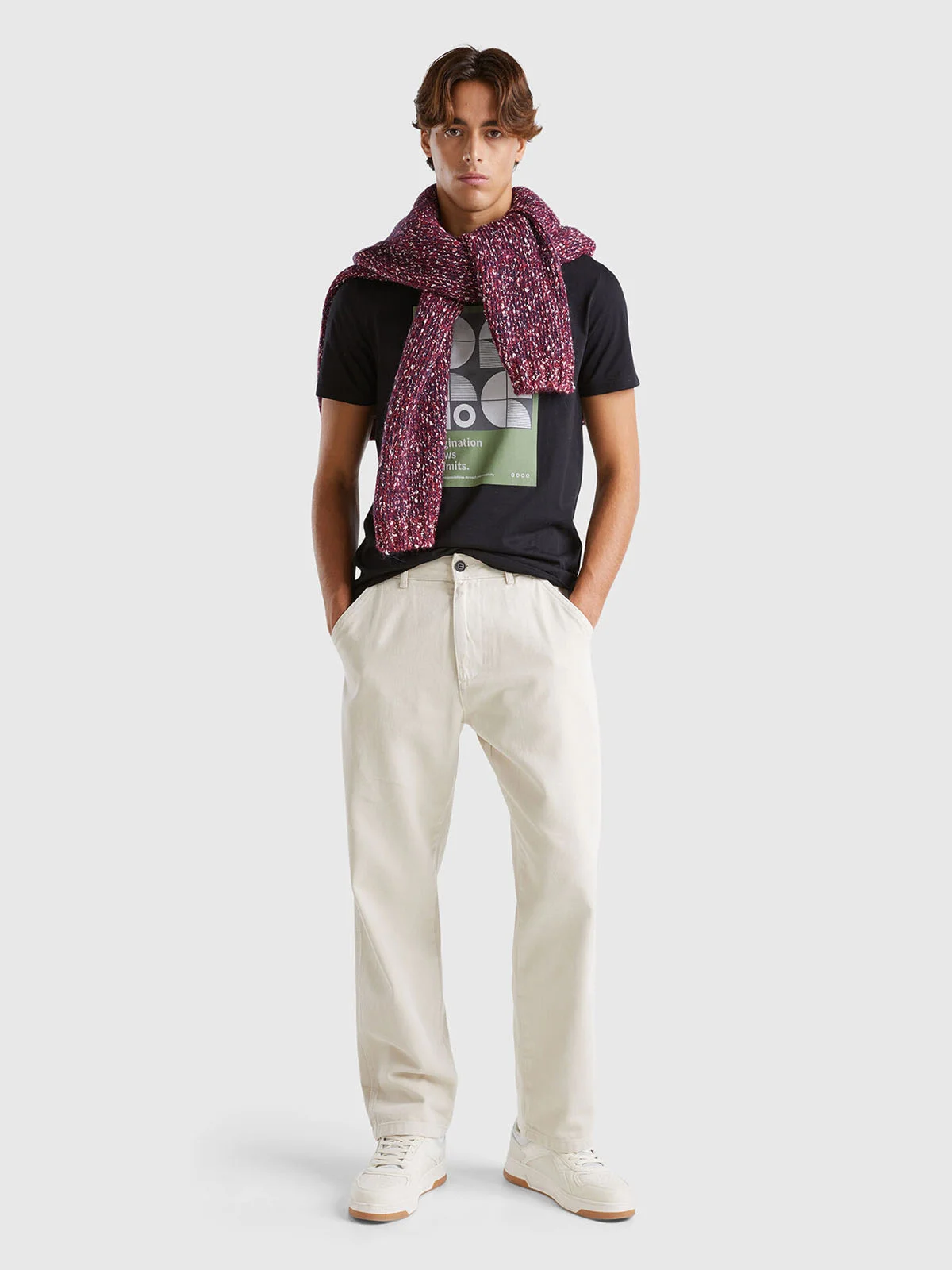 UNITED COLORS OF BENETTON Quần Dài Nam Men Trousers
