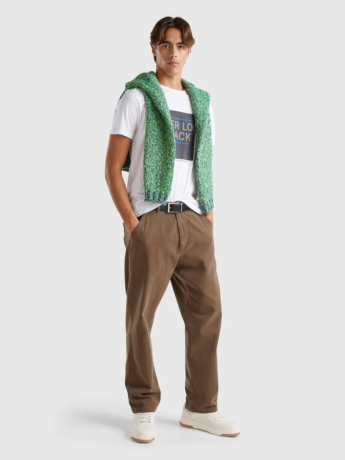UNITED COLORS OF BENETTON Quần Dài Nam Men Trousers