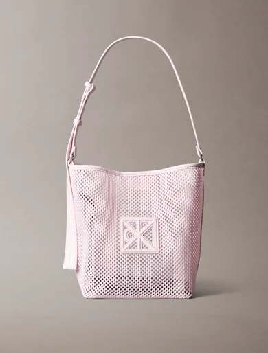 CK ACCESSORIES Túi Nữ Emblem Mesh Bucket