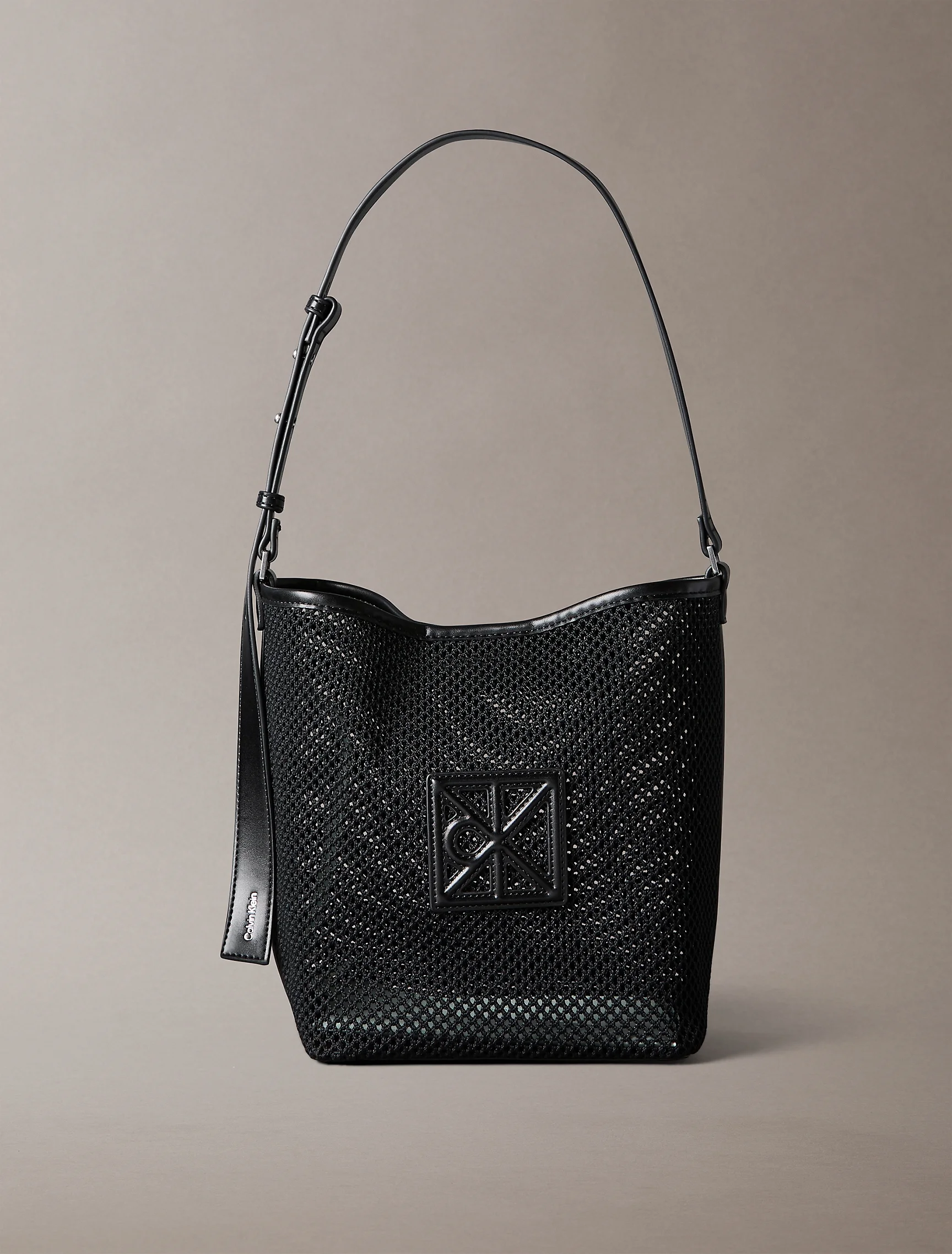 CK ACCESSORIES Túi Nữ Emblem Mesh Bucket