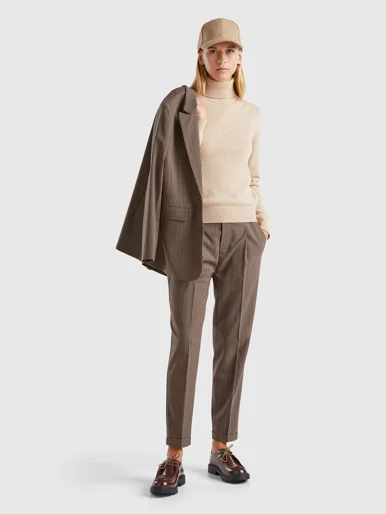 UNITED COLORS OF BENETTON Quần Dài Nữ Women Trousers