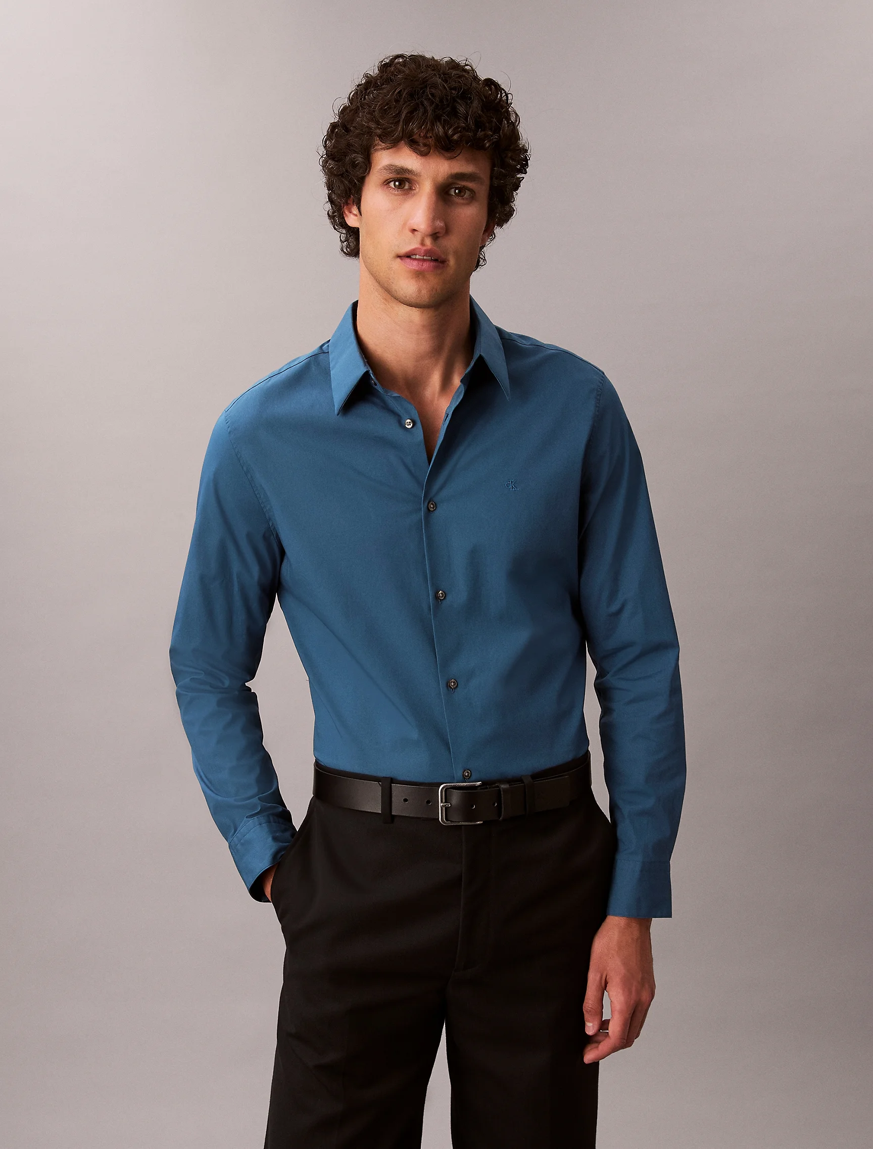 CK JEANS Áo Sơ Mi Nam Slim Fit