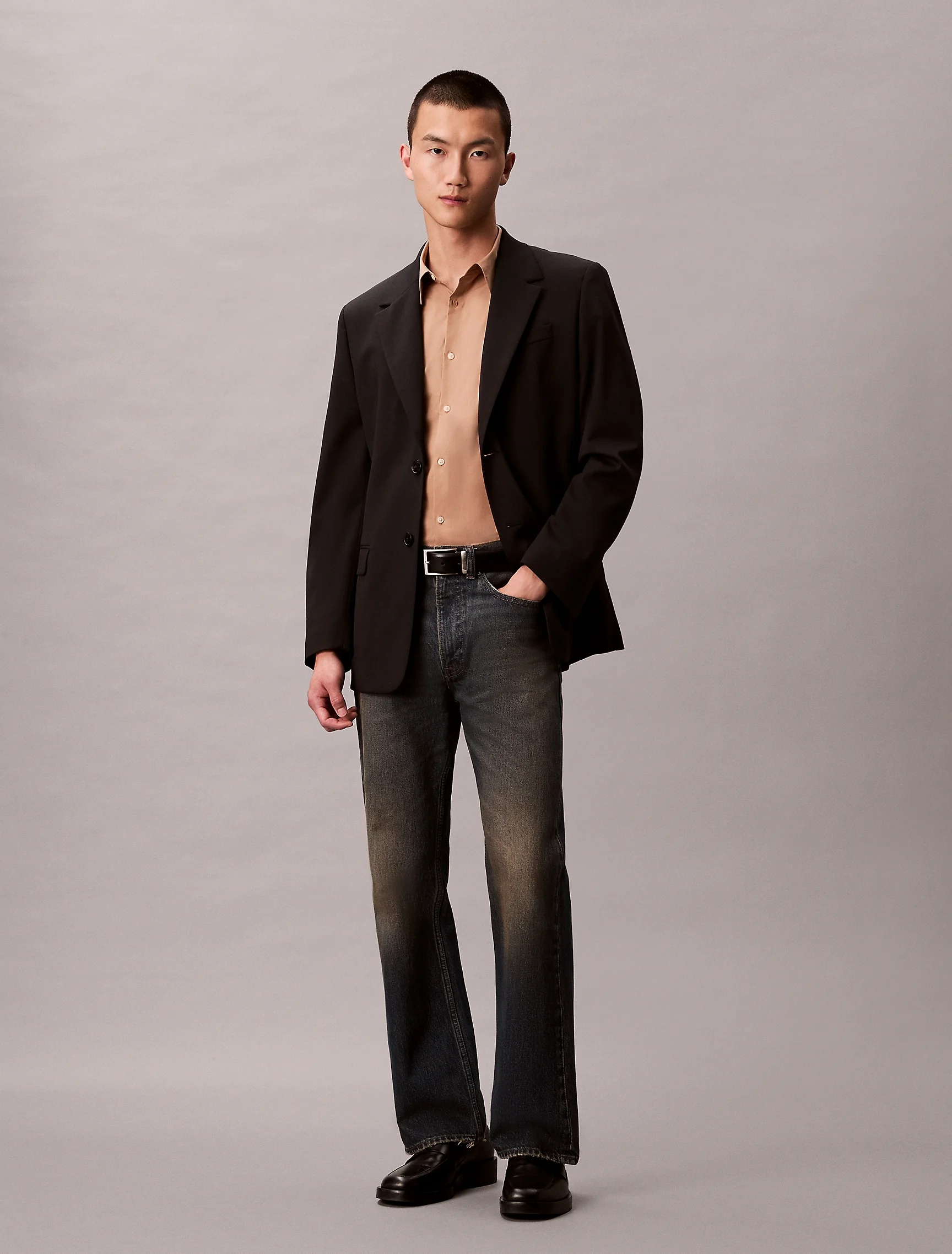 CK JEANS Áo Sơ Mi Nam Slim Fit