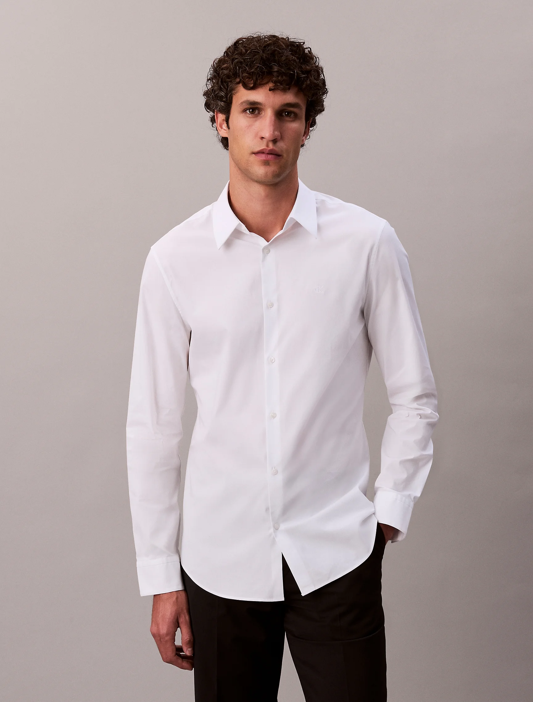 CK JEANS Áo Sơ Mi Nam Slim Fit