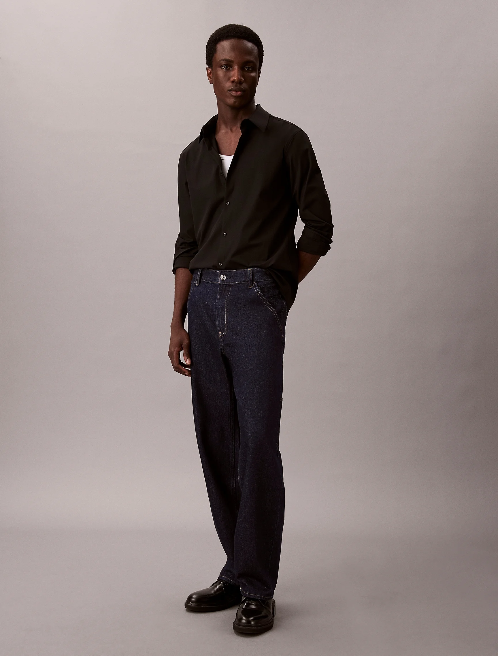 CK JEANS Áo Sơ Mi Nam Slim Fit