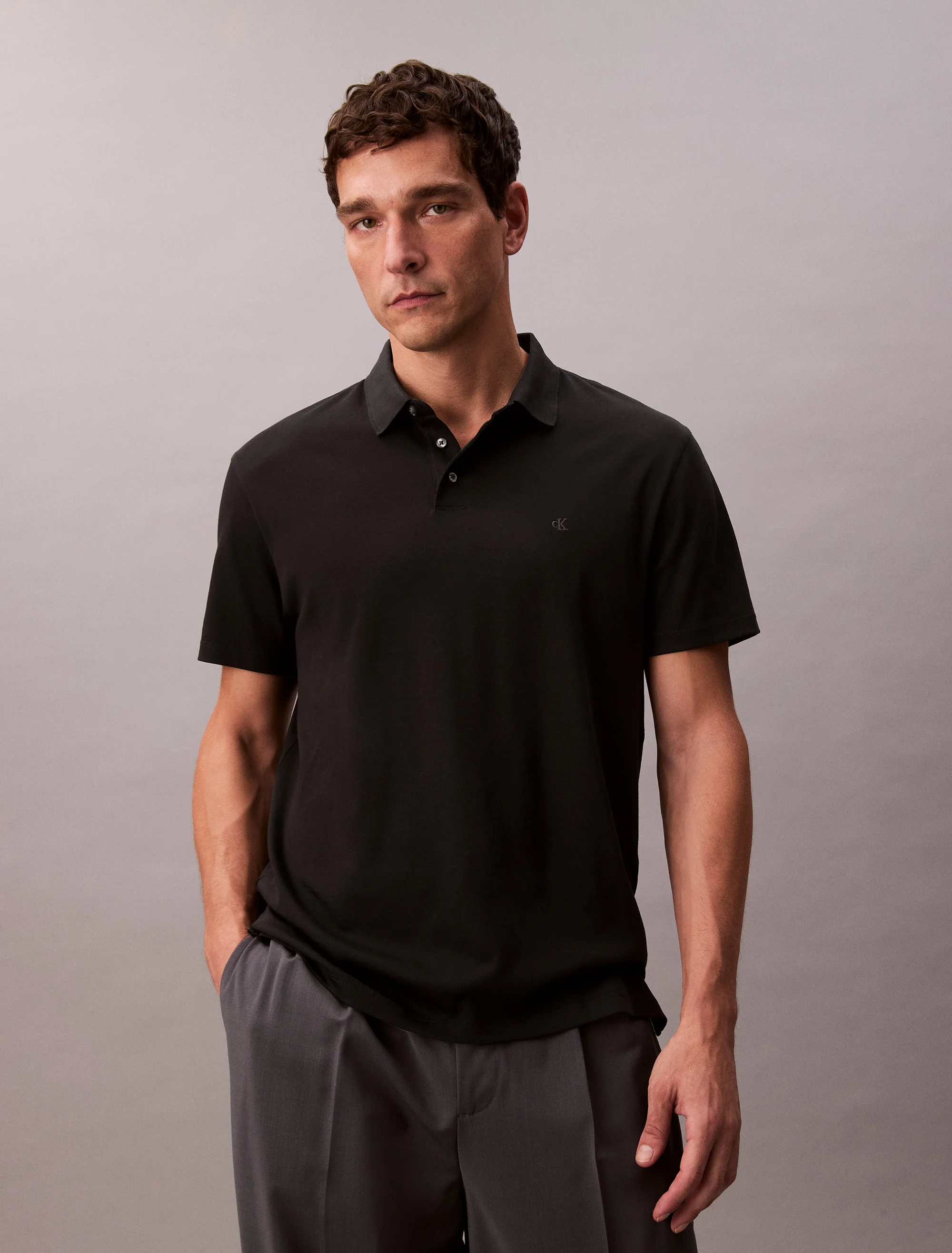 CK JEANS Áo Polo Nam Classic Fit