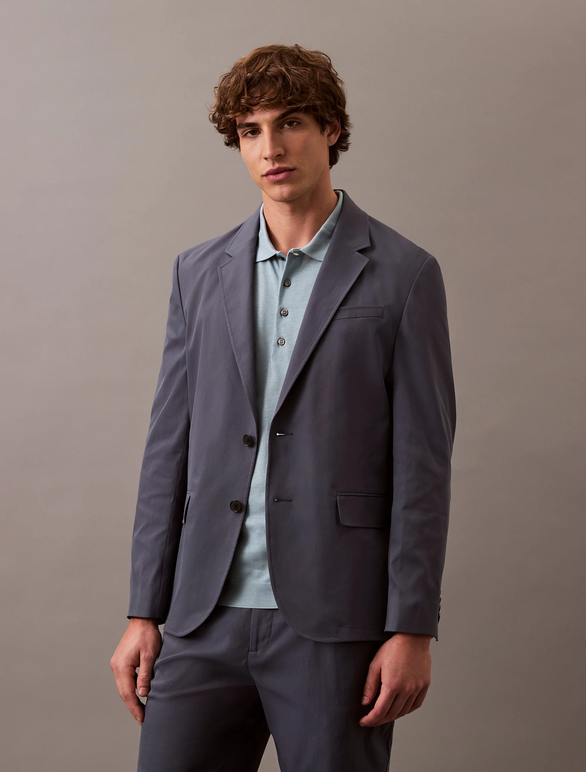 CK JEANS Áo Khoác Blazer Nam Classic Fit