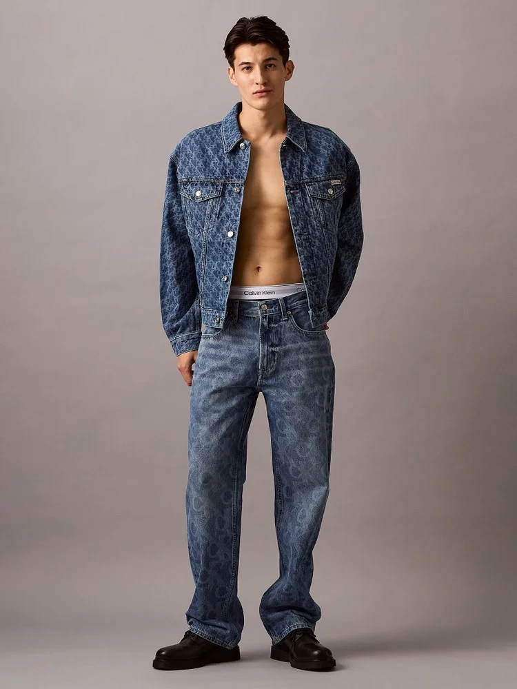 CK JEANS Quần Jeans Nam 90S Straight Fit