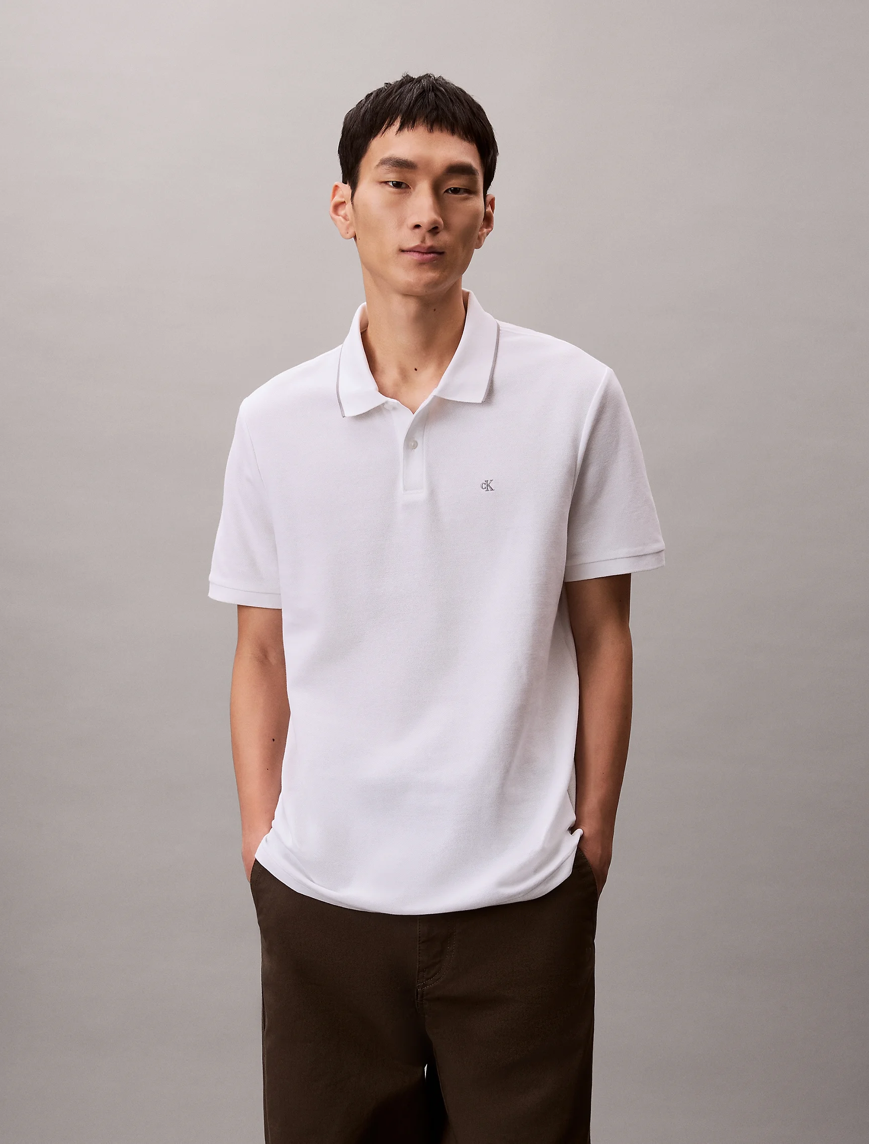 CK JEANS Áo Polo Nam Classic Fit