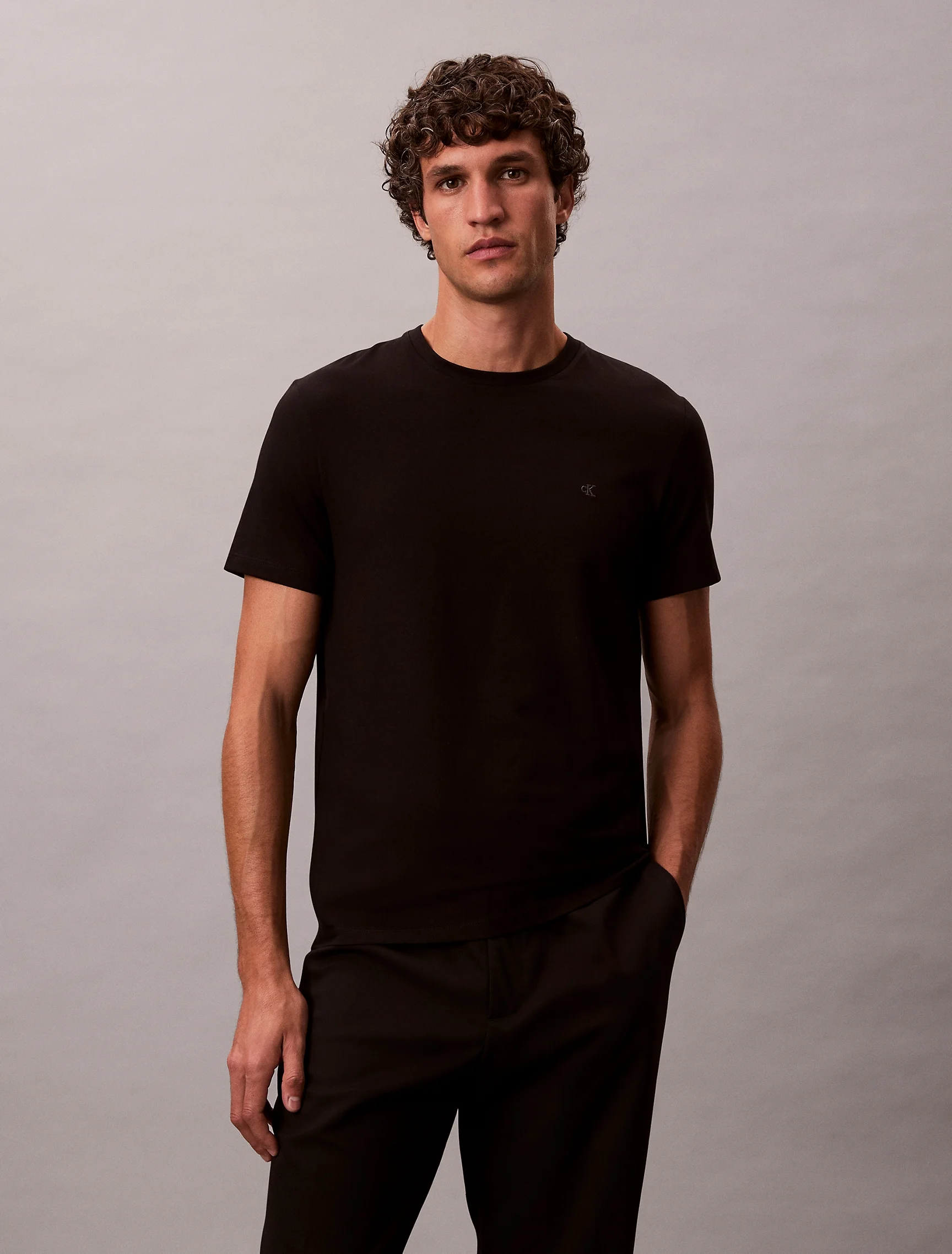 CK JEANS Áo Thun Nam Slim Fit