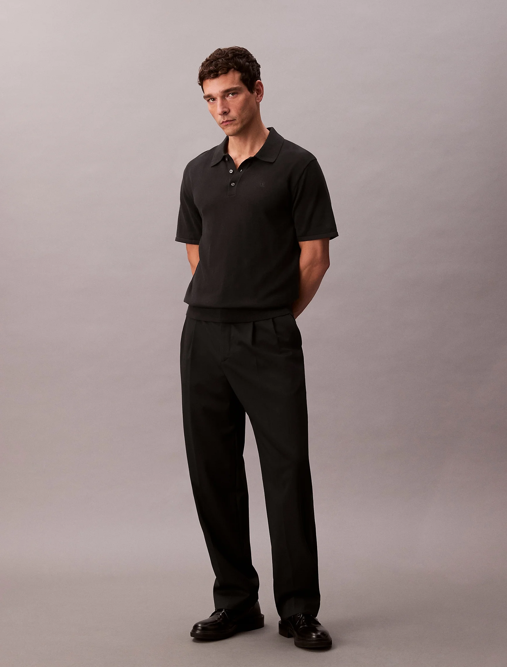 CK JEANS Áo Len Nam Supima Cotton Polo