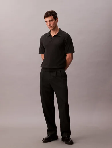 CK JEANS Áo Len Nam Supima Cotton Polo