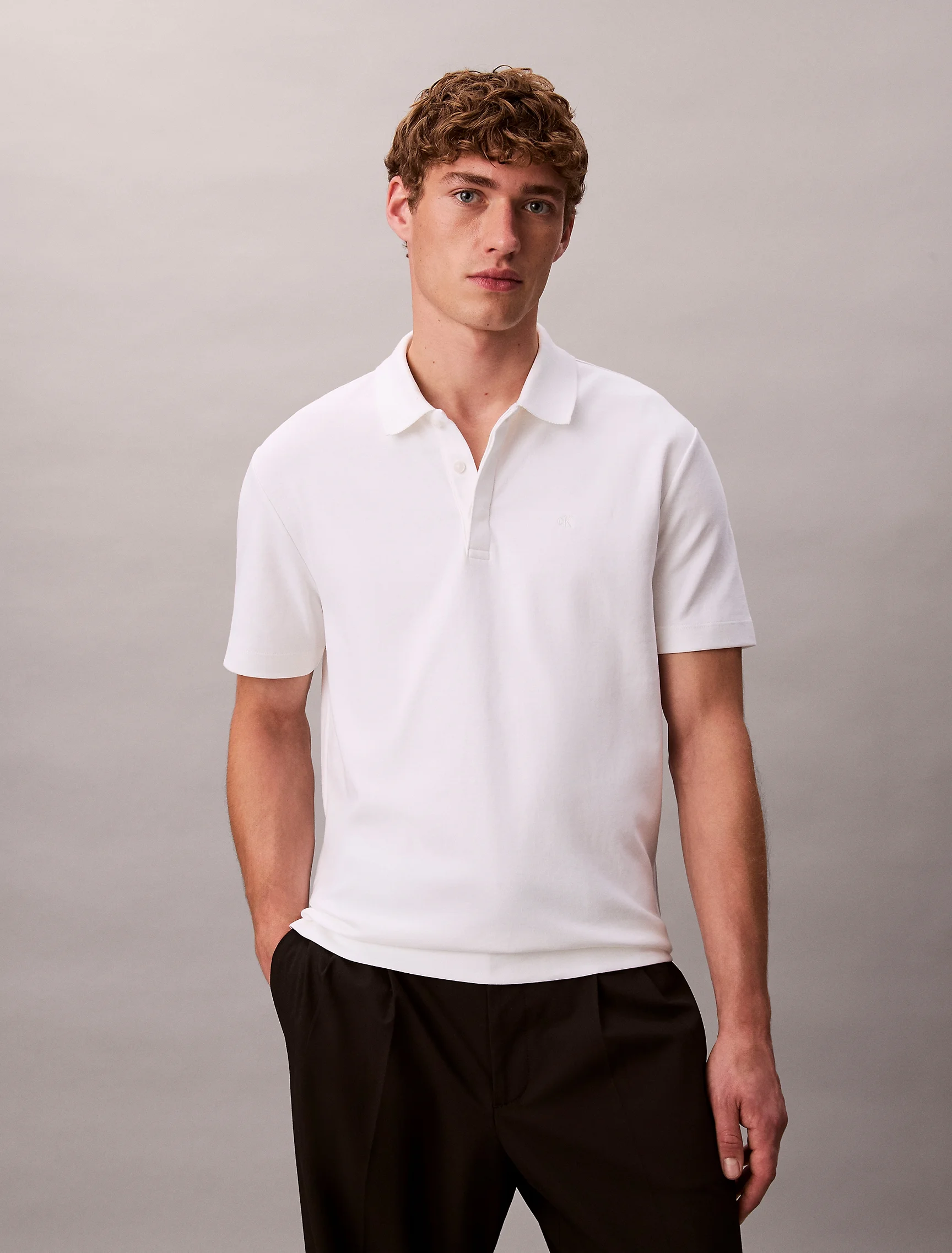 CK JEANS Áo Polo Nam Classic Fit