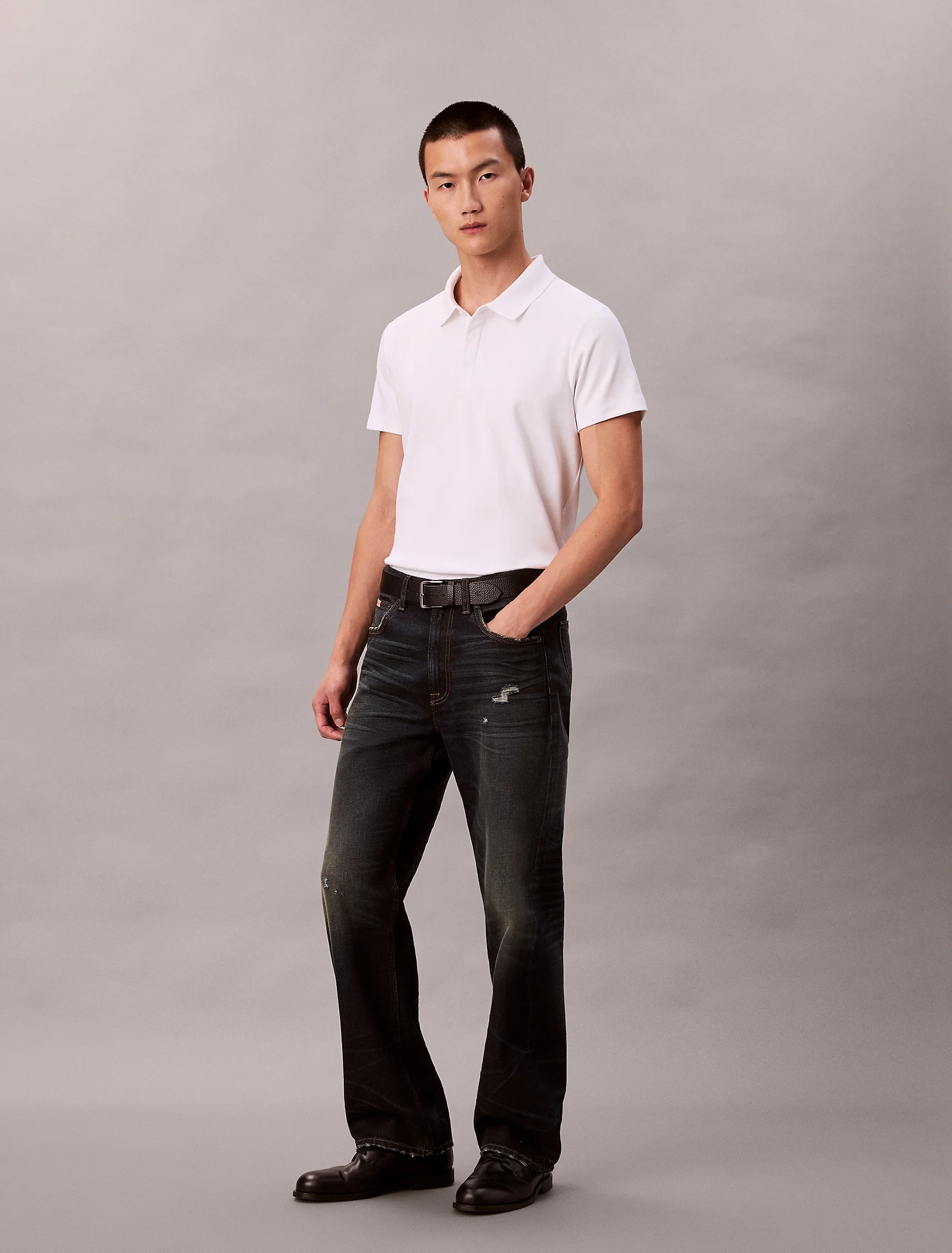 CK JEANS Áo Polo Nam Slim Fit