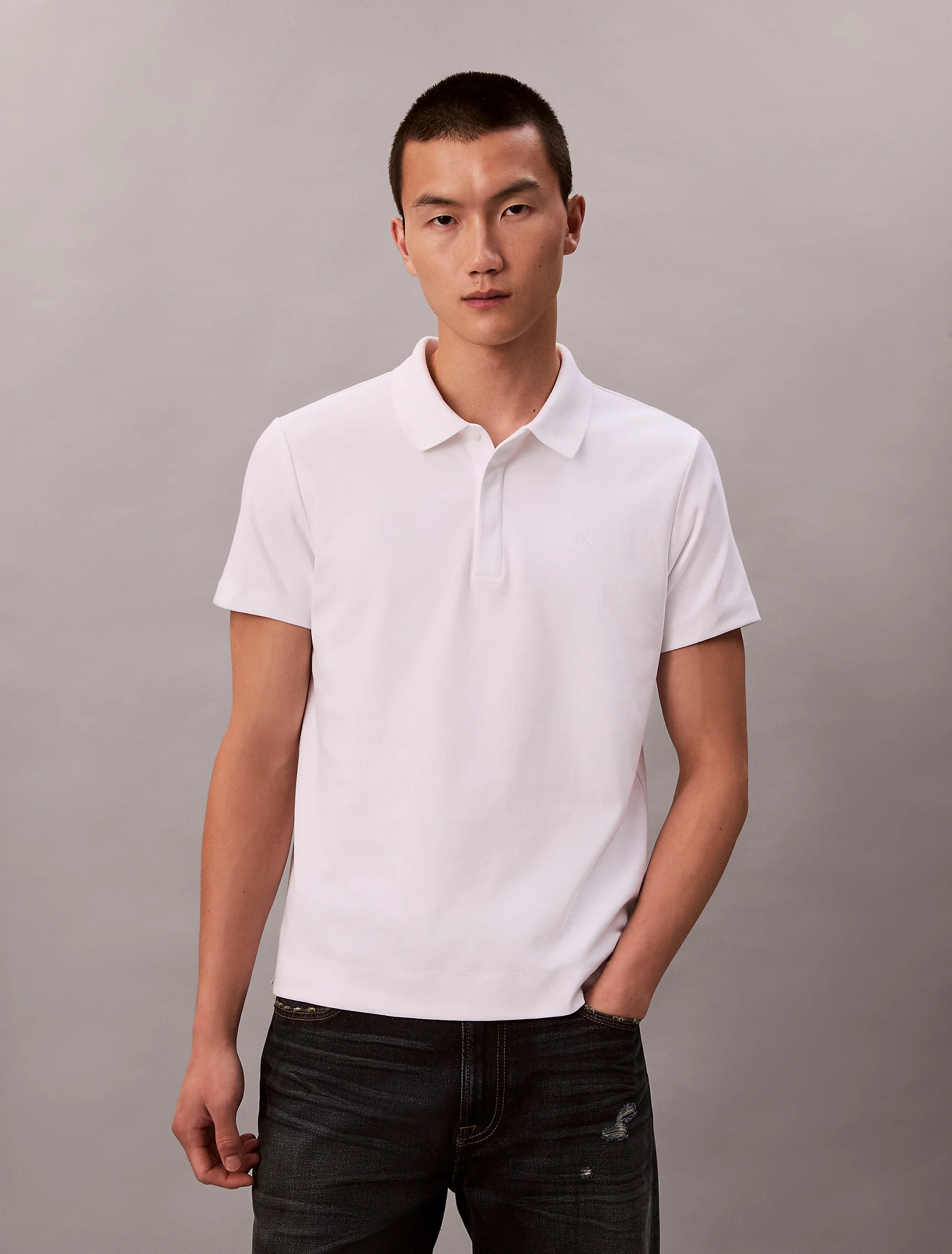 CK JEANS Áo Polo Nam Slim Fit