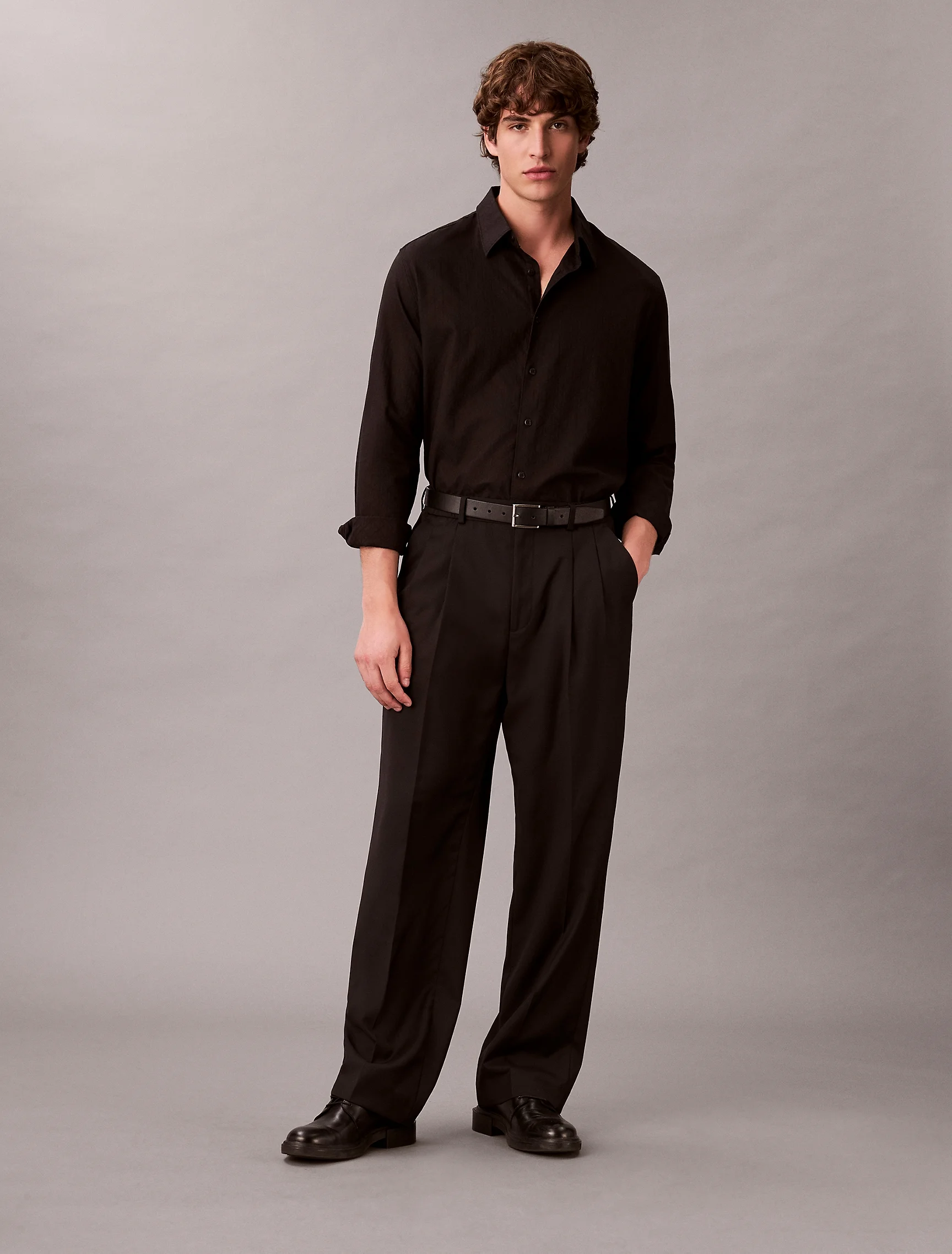 CK JEANS Áo Sơ Mi Nam Easy Fit