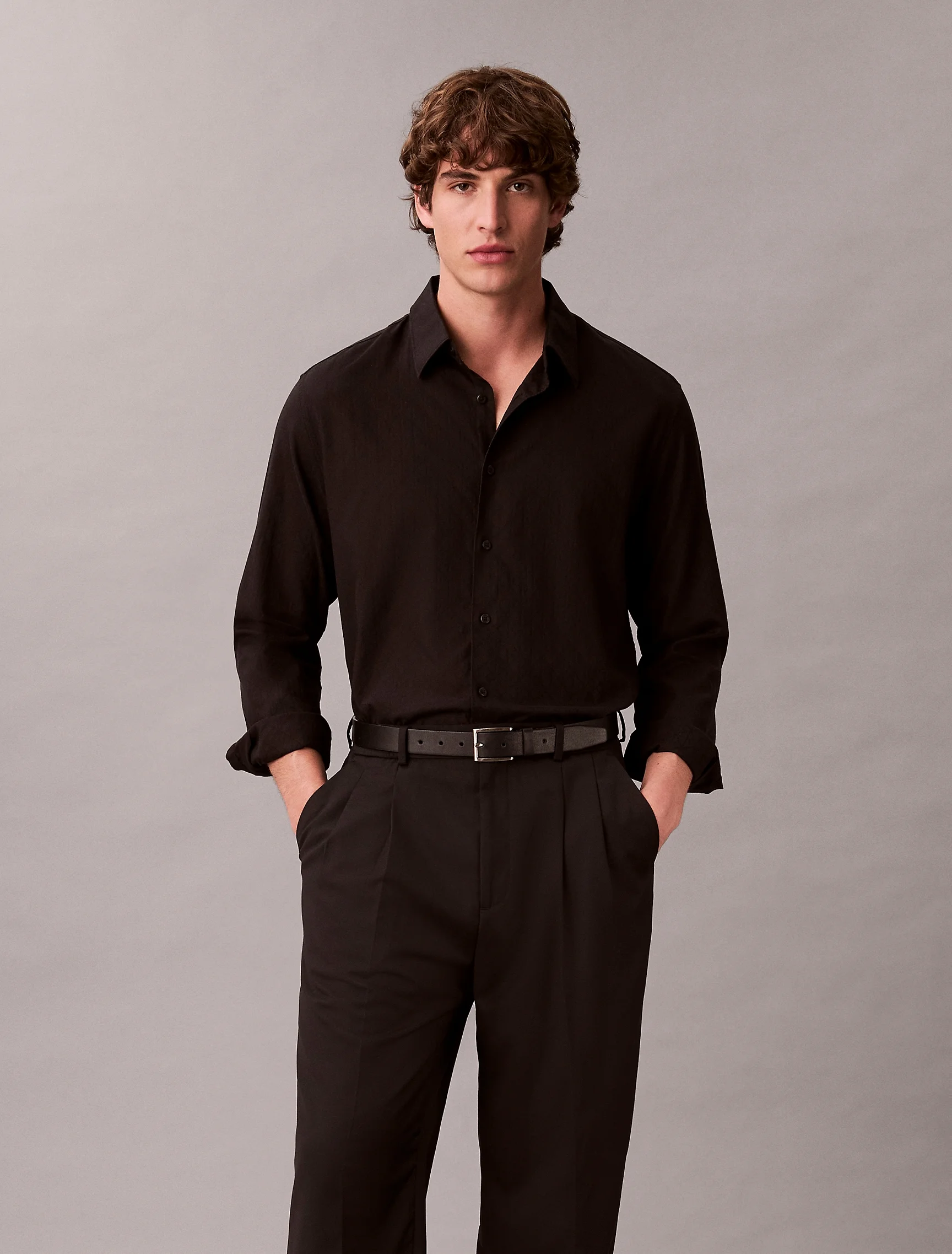 CK JEANS Áo Sơ Mi Nam Easy Fit
