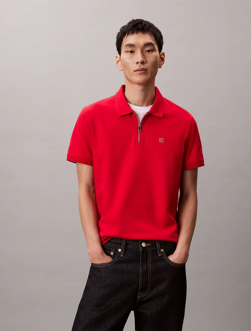 CK JEANS Áo Polo Nam LNY Slim Fit