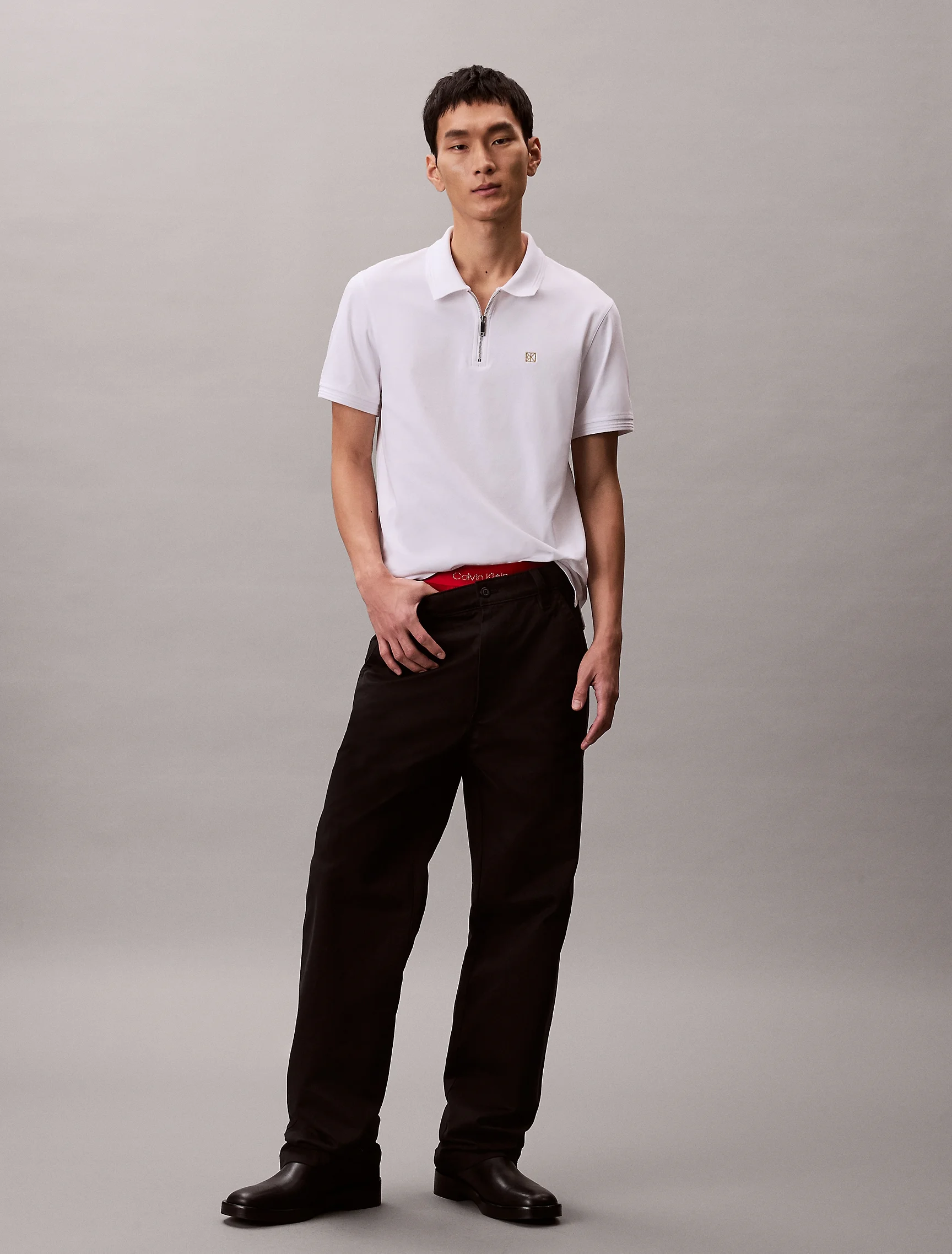 CK JEANS Áo Polo Nam LNY Slim Fit