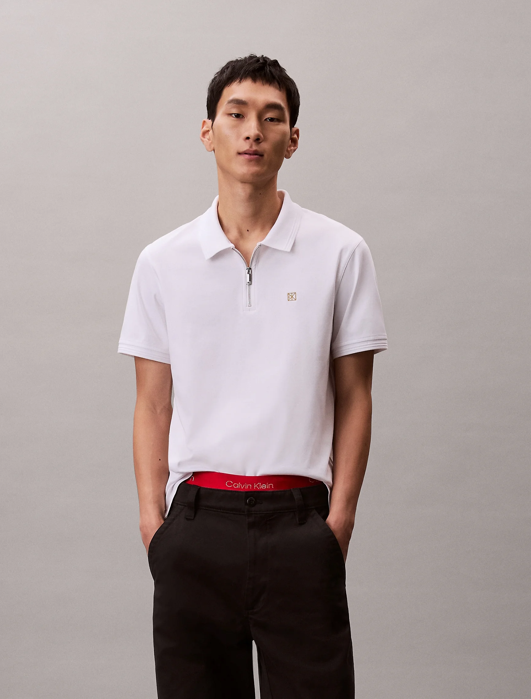 CK JEANS Áo Polo Nam LNY Slim Fit
