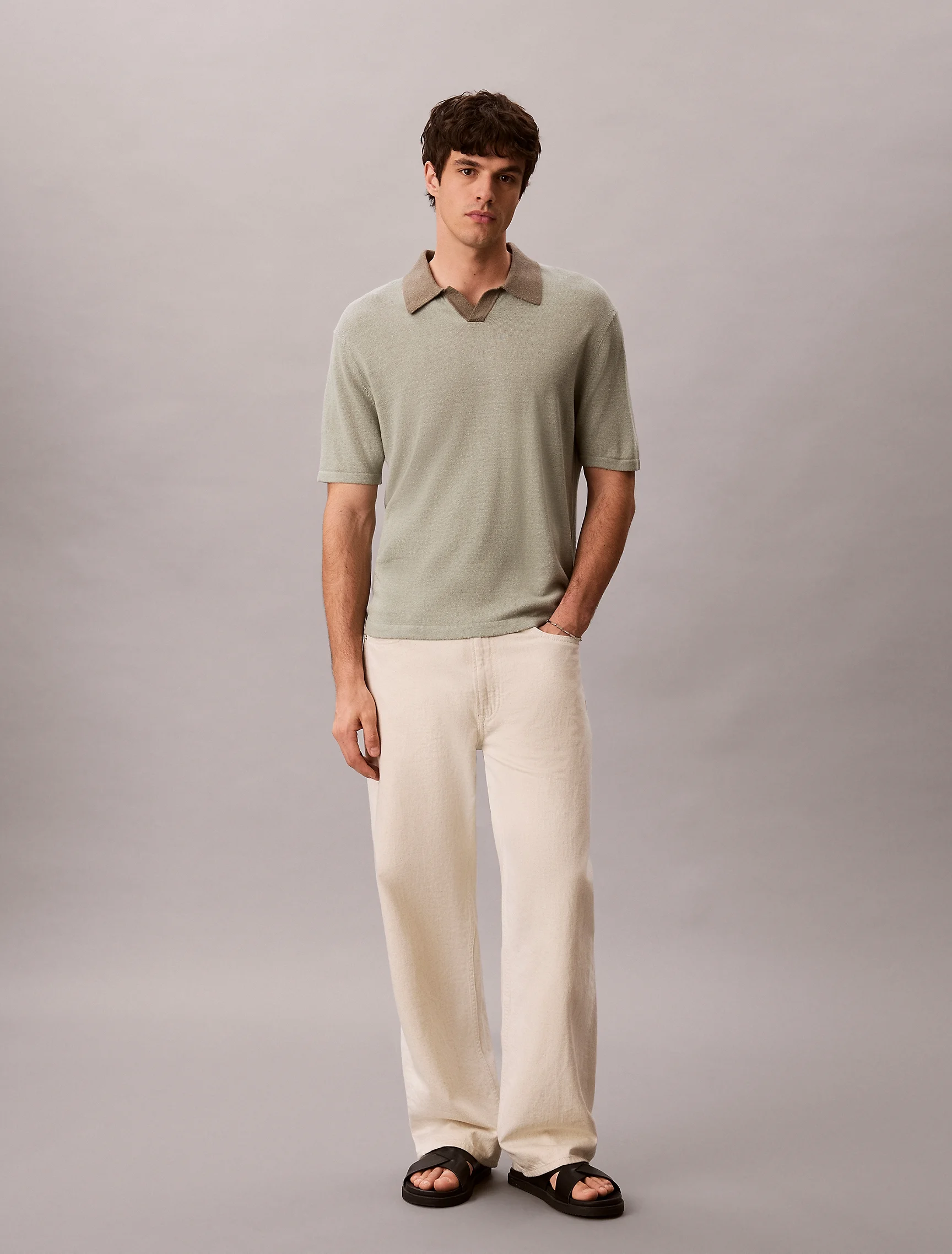 CK JEANS Áo Len Nam Regular Fit