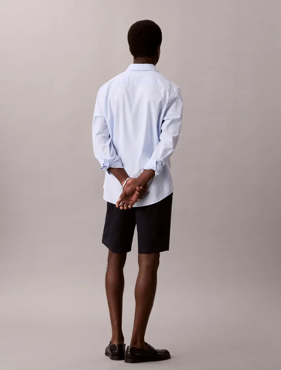 CK JEANS Quần Ngắn Nam Refined Stretch Chino Short