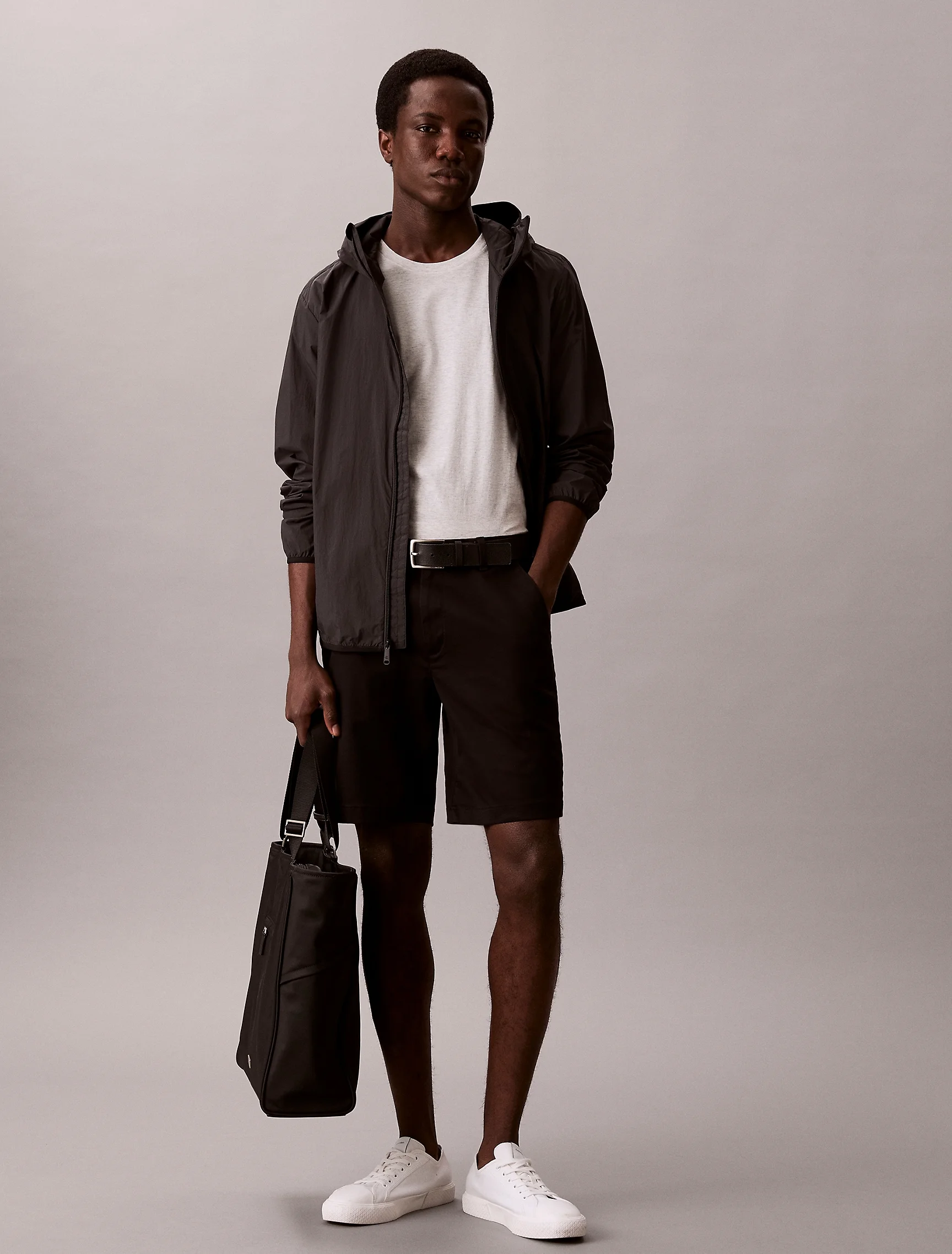CK JEANS Quần Ngắn Nam Refined Stretch Chino Short