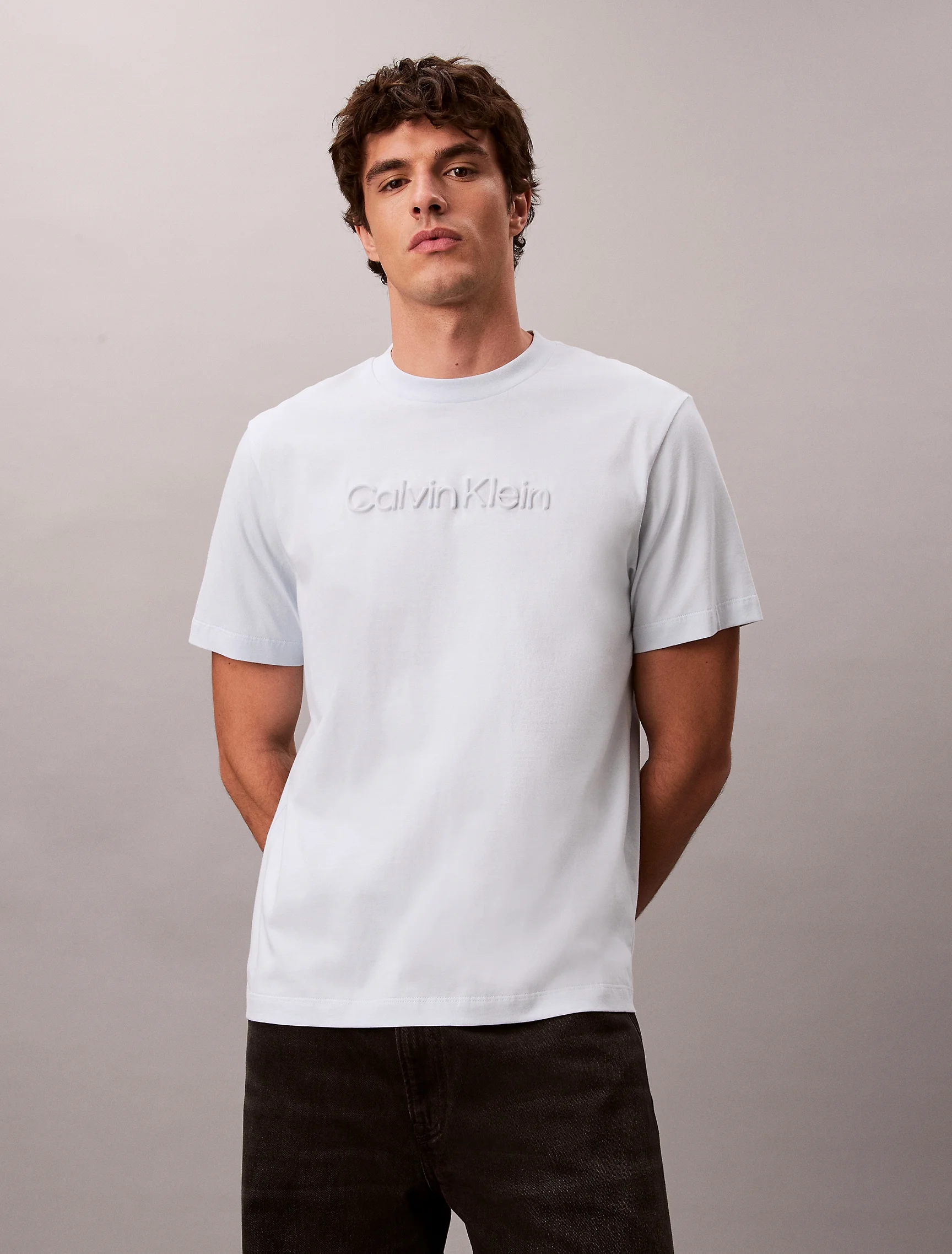 CK JEANS Áo Thun Nam Logo Graphic T-Shirt