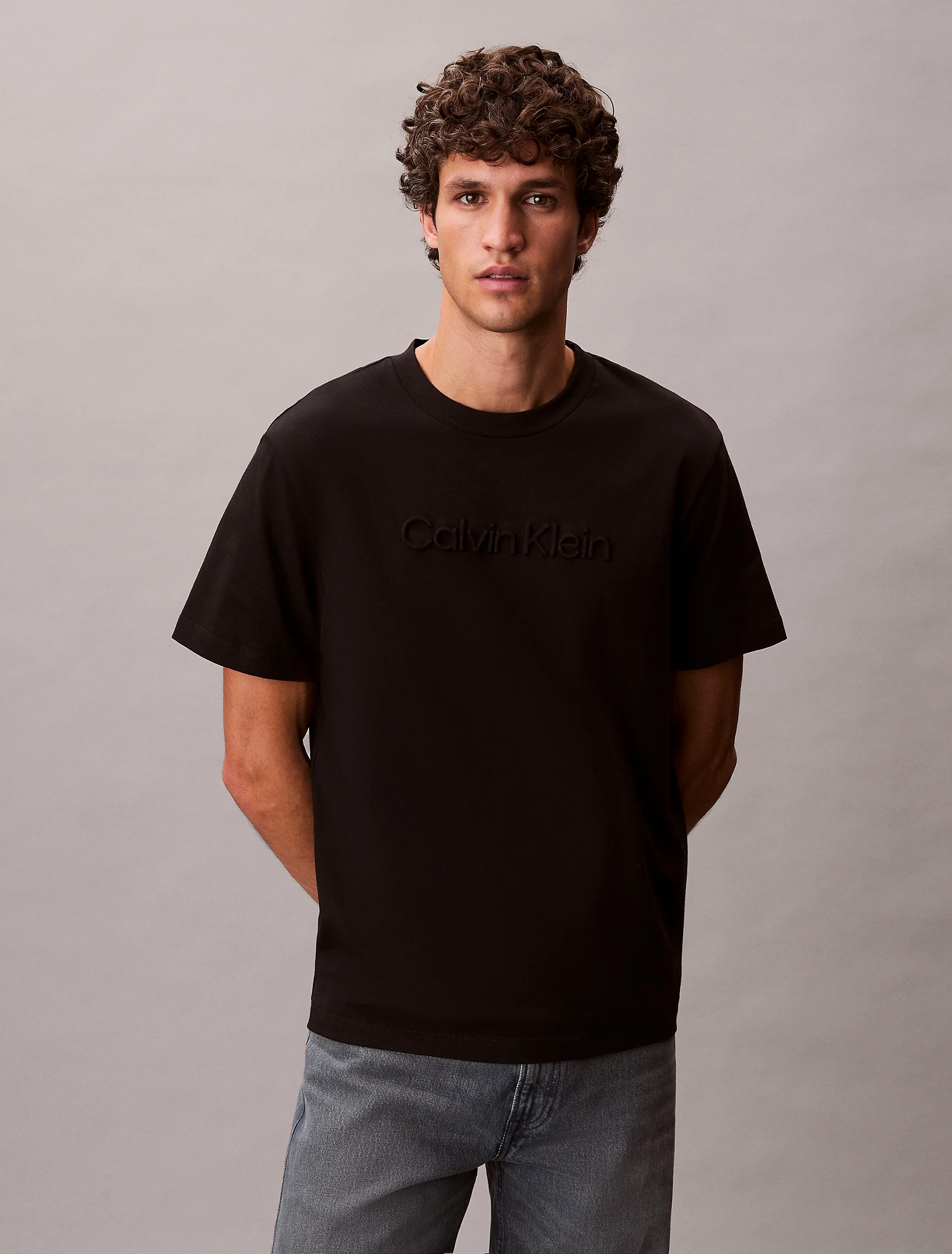 CK JEANS Áo Thun Nam Logo Graphic T-Shirt