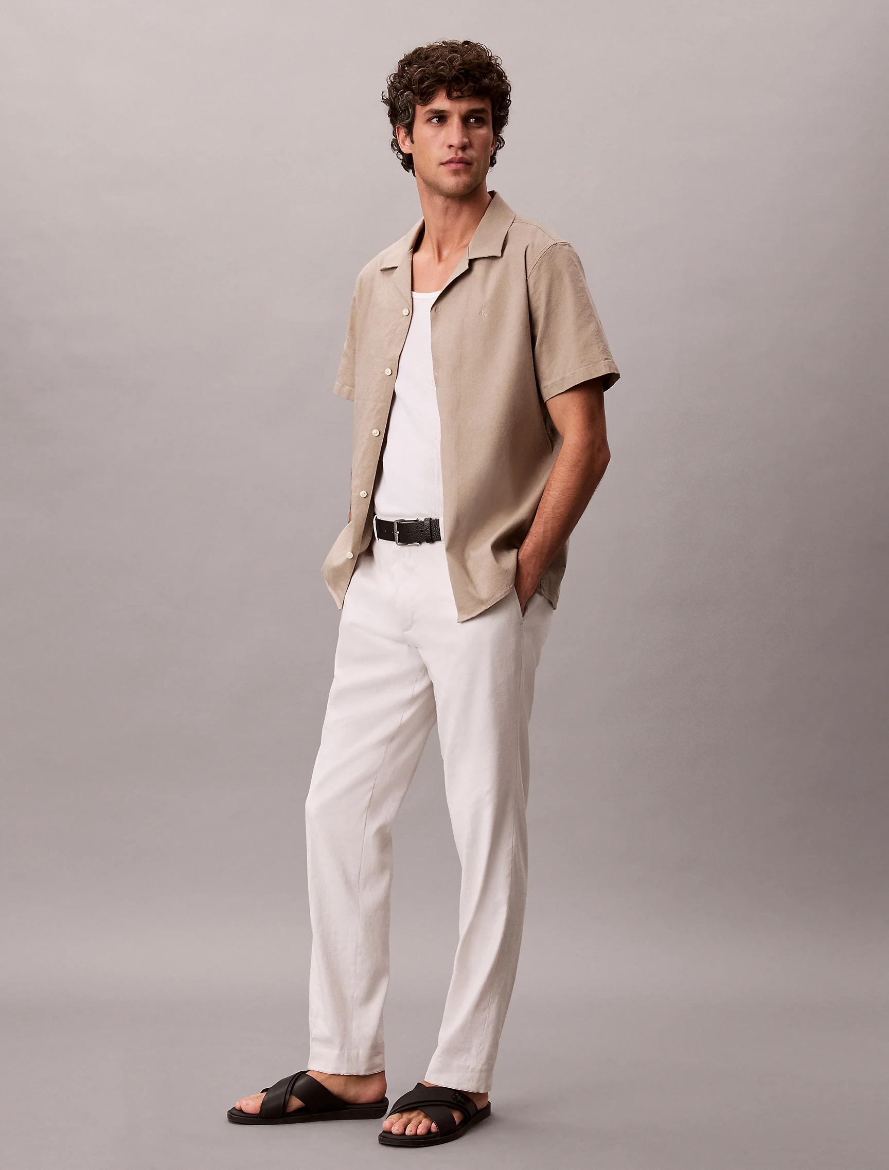 CK JEANS Áo Sơ Mi Nam Classic Fit