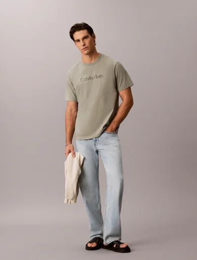 CK JEANS Áo Thun Nam Easy Fit