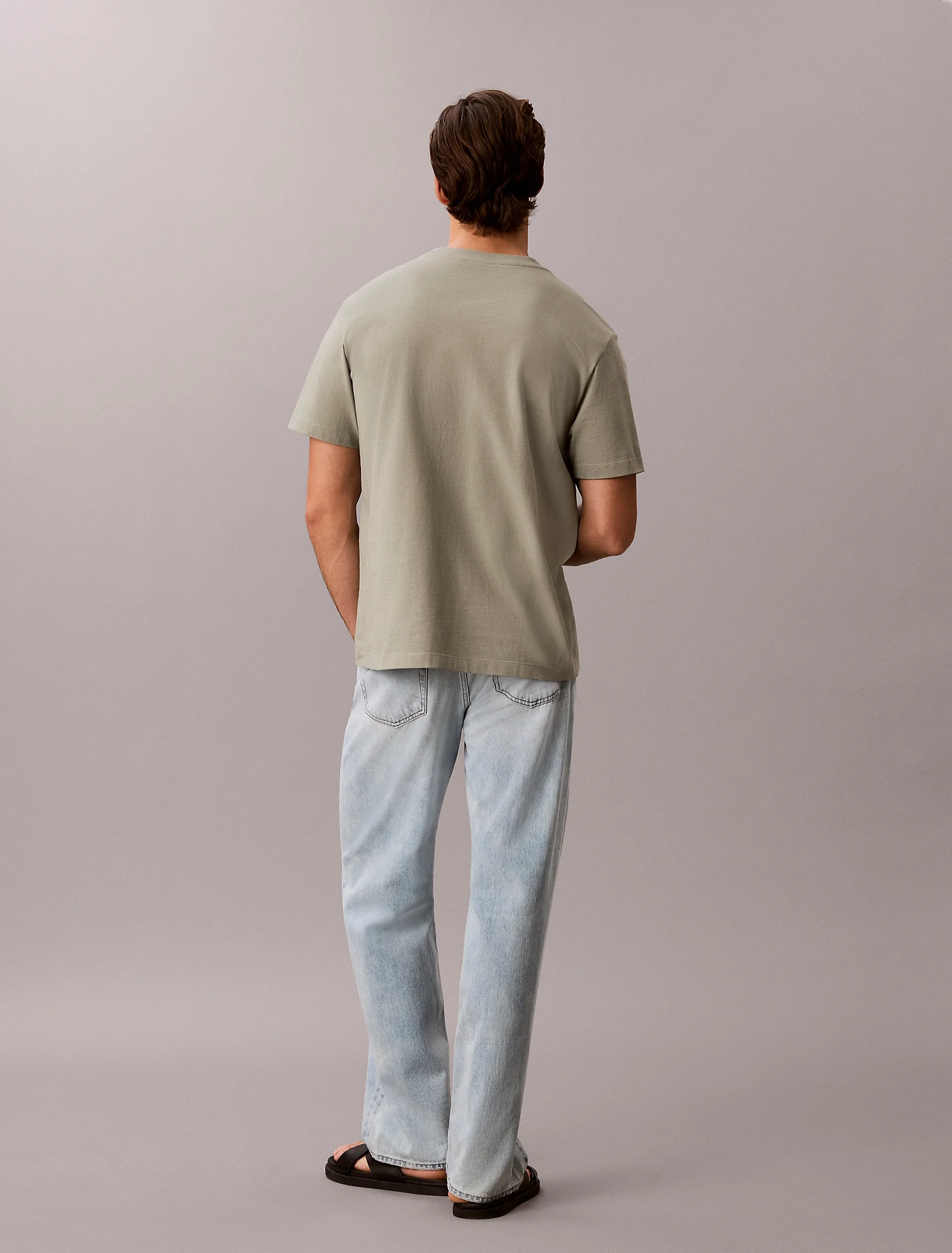 CK JEANS Áo Thun Nam Easy Fit