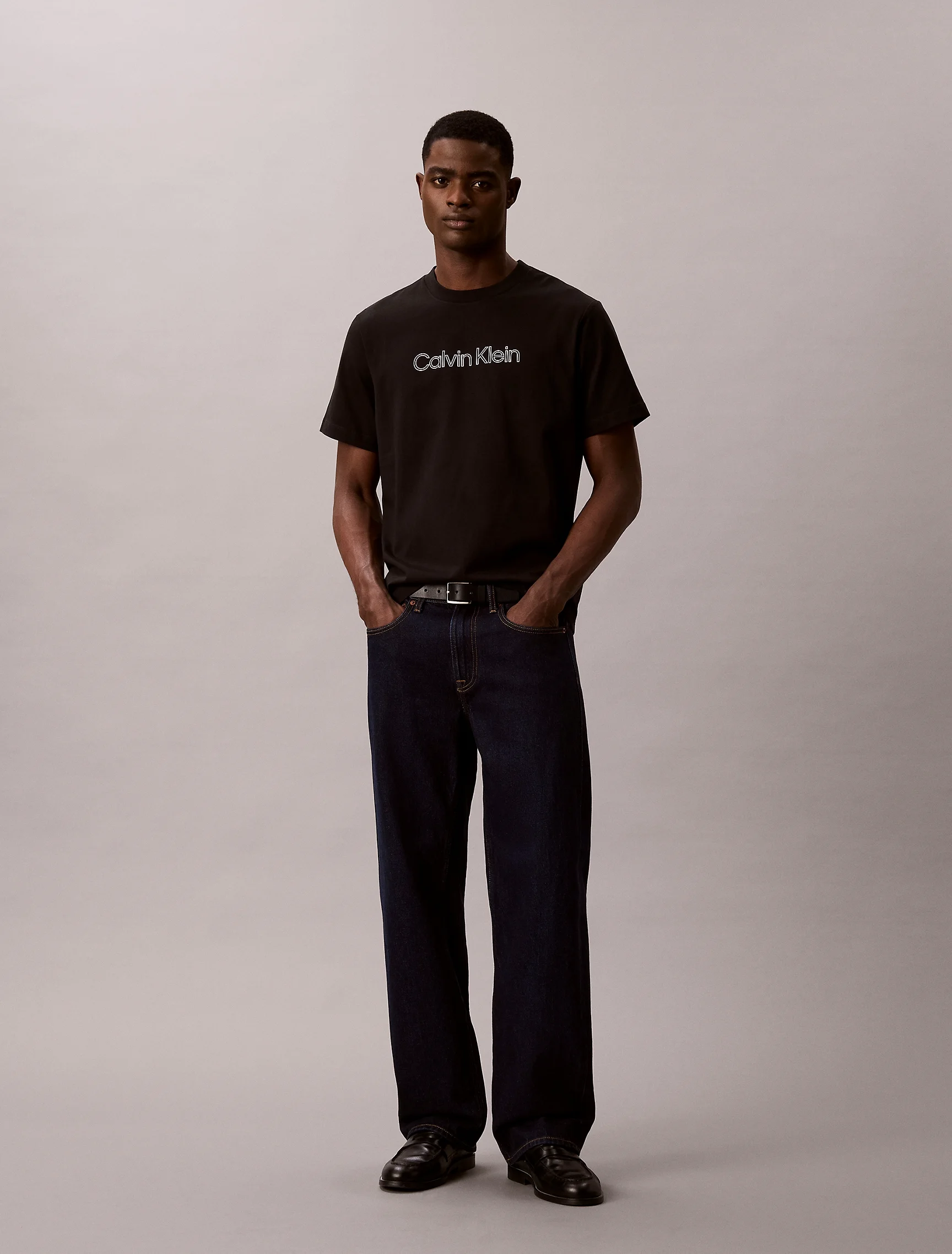 CK JEANS Áo Thun Nam Easy Fit