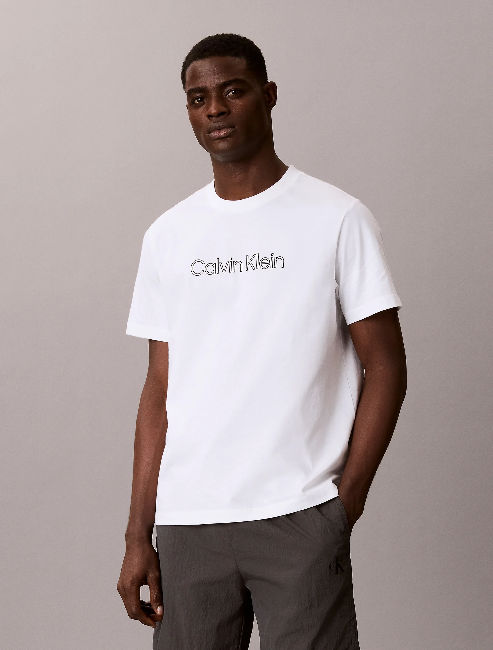 CK JEANS Áo Thun Nam Easy Fit