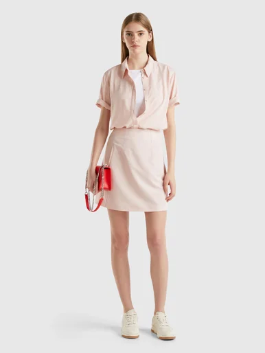 UNITED COLORS OF BENETTON Chân Váy Nữ Women Skirt