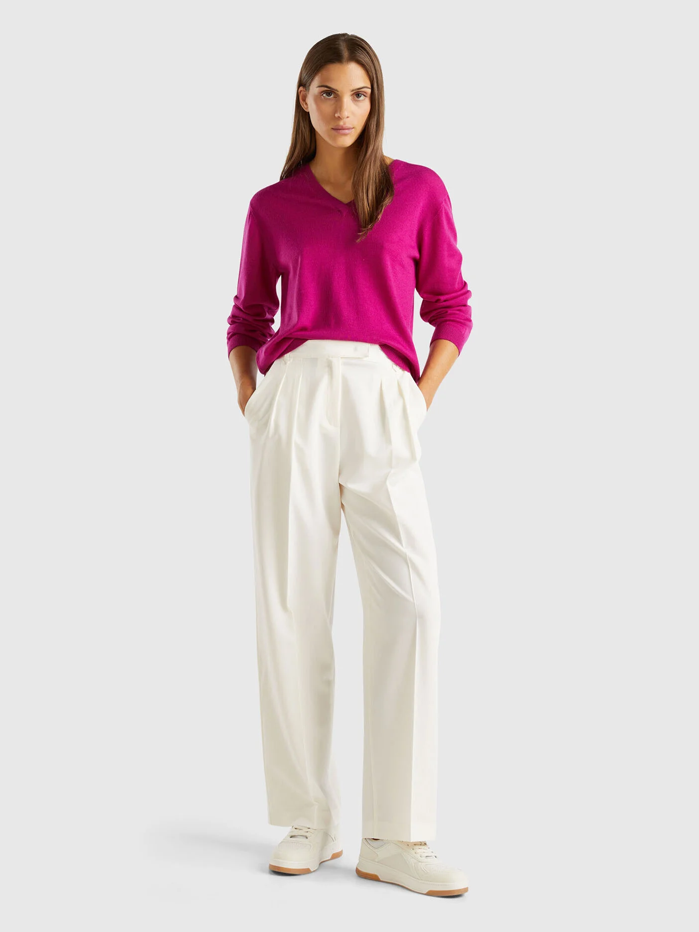 UNITED COLORS OF BENETTON Quần Dài Nữ Women Trousers