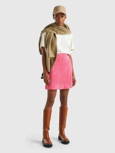 UNITED COLORS OF BENETTON Chân Váy Nữ Women Skirt