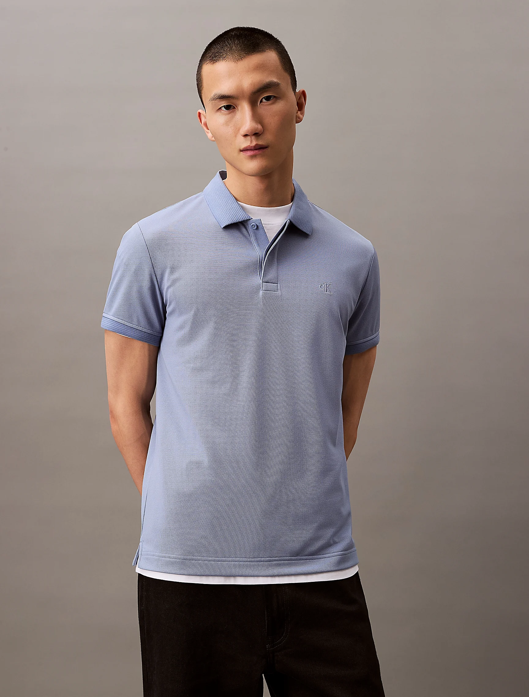 CK JEANS Áo Polo Nam Slim Fit