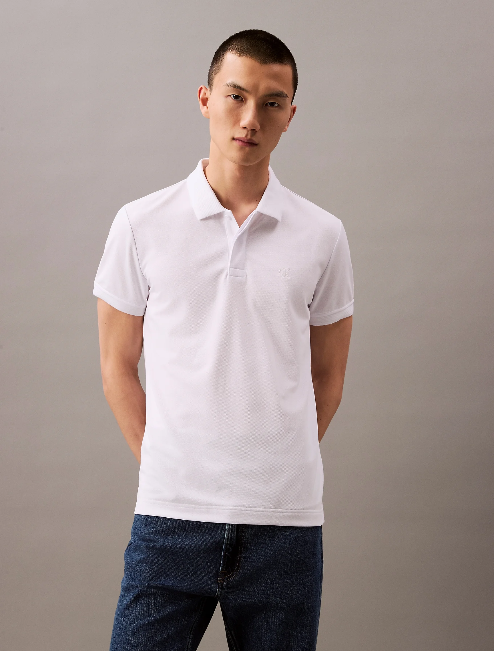 CK JEANS Áo Polo Nam Slim Fit