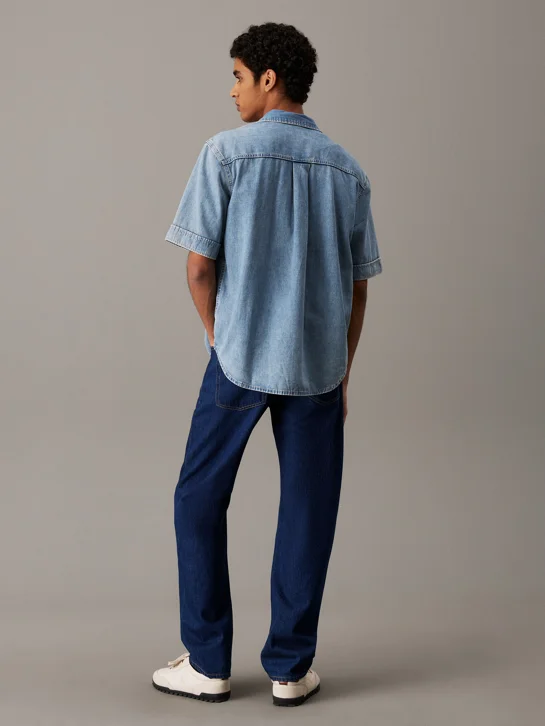 CK JEANS Áo Sơ Mi Denim Nam Relaxed Fit