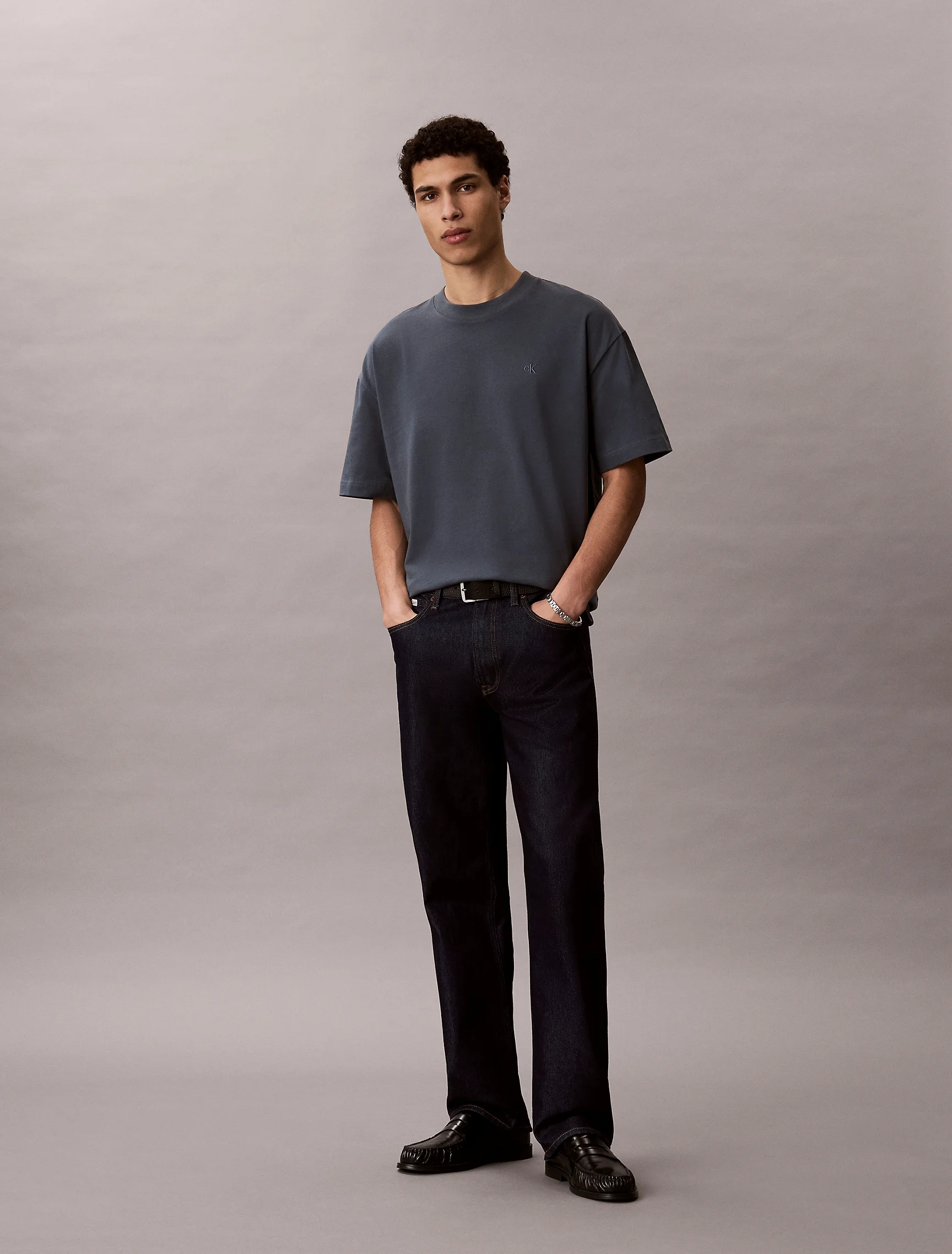 CK JEANS Áo Thun Nam Oversized Fit