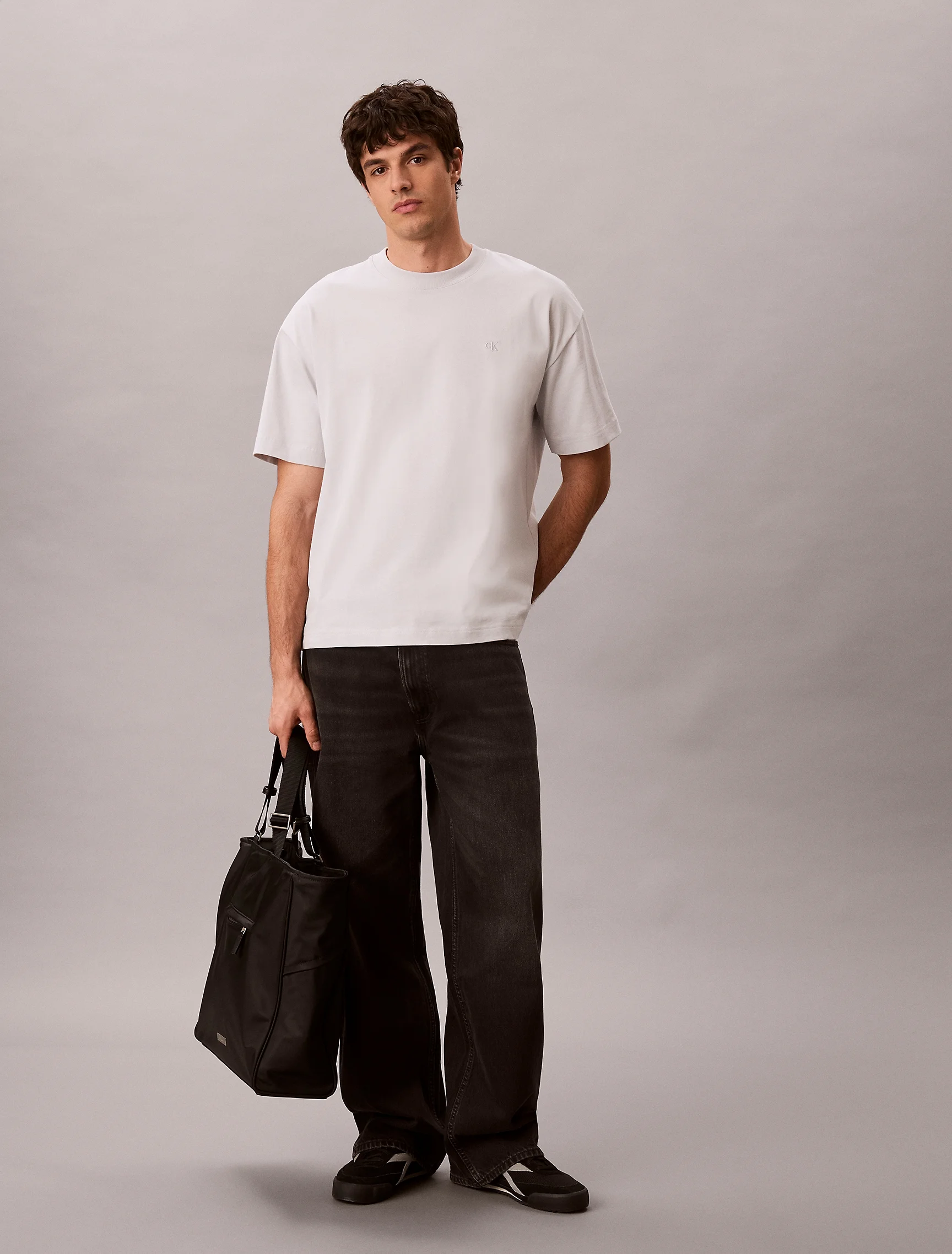 CK JEANS Áo Thun Nam Oversized Fit